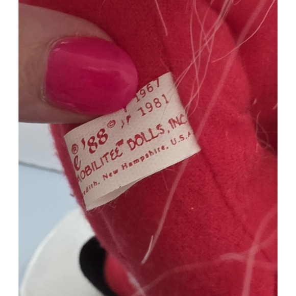 Vintage Annalee '88 Mobilitee Dolls Standing Santa Made in USA 1988 Rare HTF - Picture 7 of 10